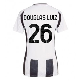 Dámské fotbalový oblečení Juventus Douglas Luiz #26 Domácí košile 2024-25 Krátkým Rukávem